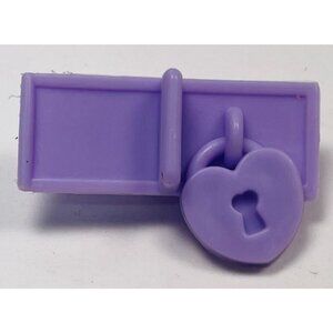 Barbie Princess & The Pauper Palace Dollhouse Replacement Purple DOOR LOCK
